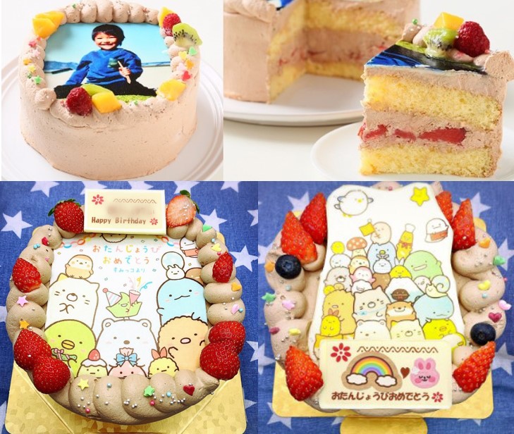 すみっコぐらし誕生日ケーキを通販オーダーできるお店　「サプライズケーキ専門店　菓の香(かのか)」２